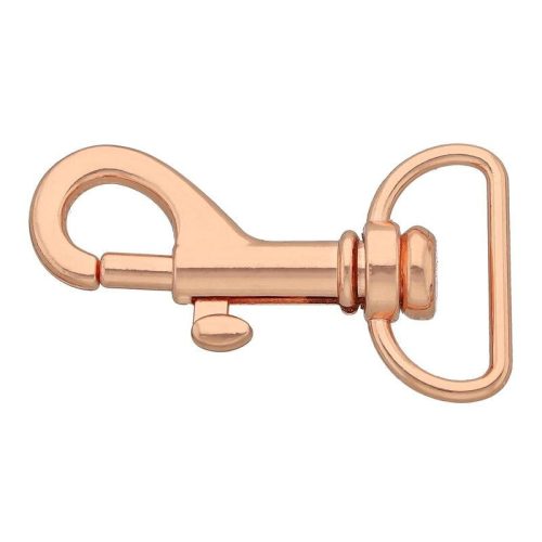 Rose gold fém karabiner