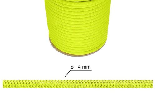 Neon sárga színű paracord