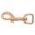 Rose gold karabiner hevederekhez többféle méretben